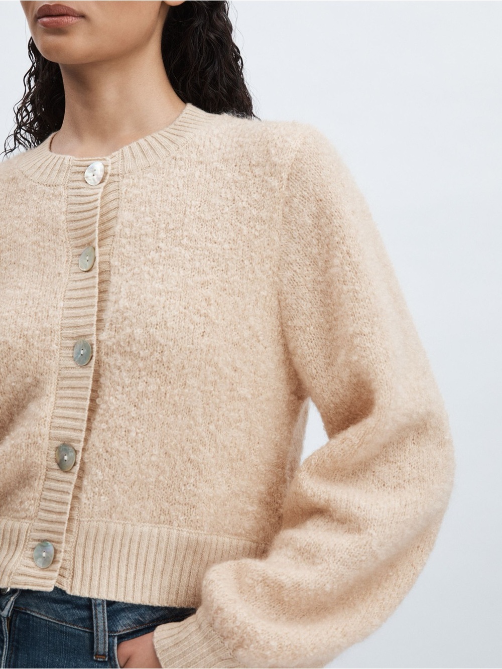 Colorush Studio Jixy Jackson Cardigan Boucle Buttercup